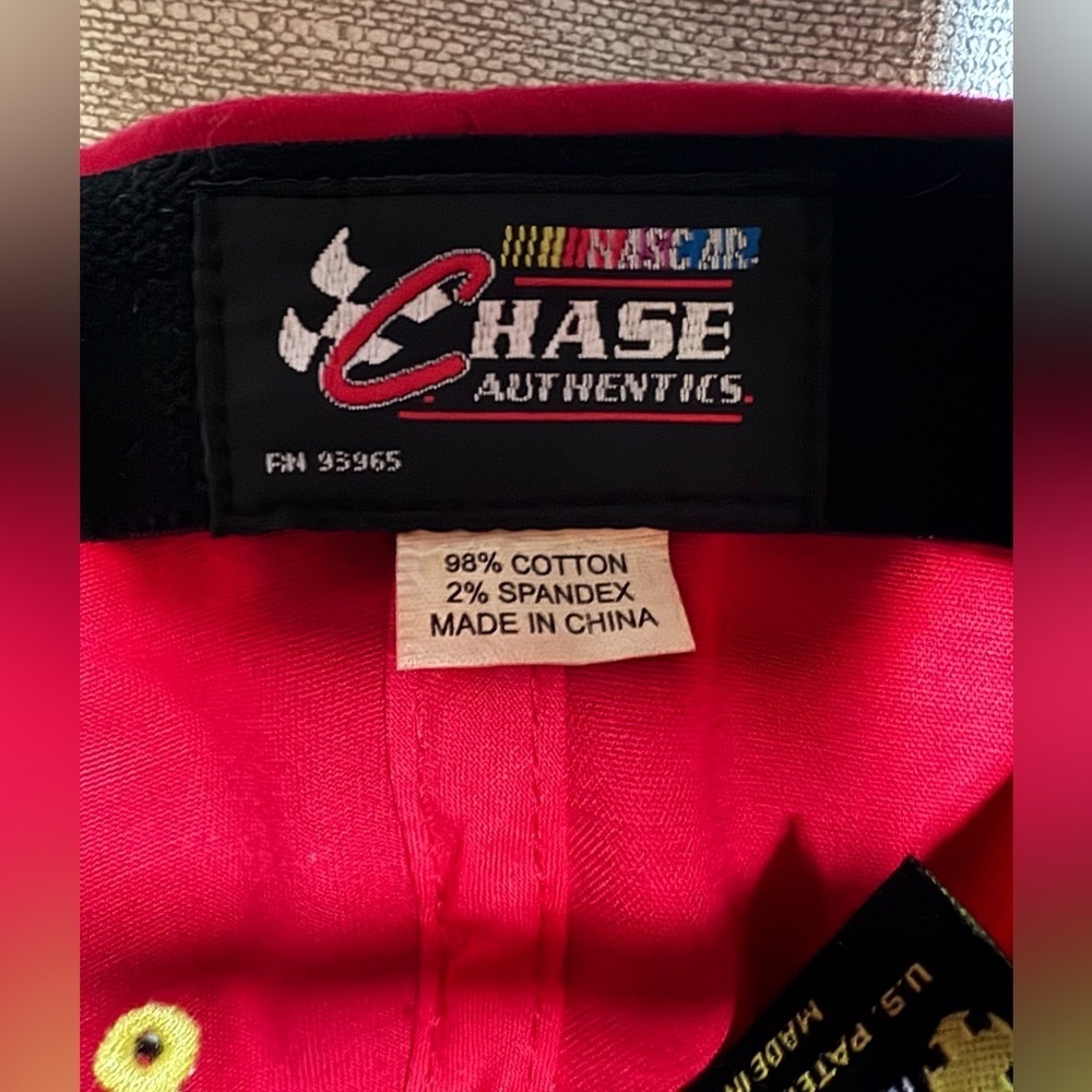 Nascar Black and Red  Cap Roush Fenway Racing 3M #16 - Picture 9 of 10